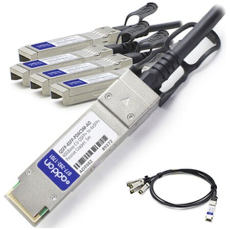 Add-On Addon Msa And Taa Compliant 40Gbase-Cu Qsfp+ To 4Xsfp+ Direct Attach QSFP-4SFP-PDAC5M-AO